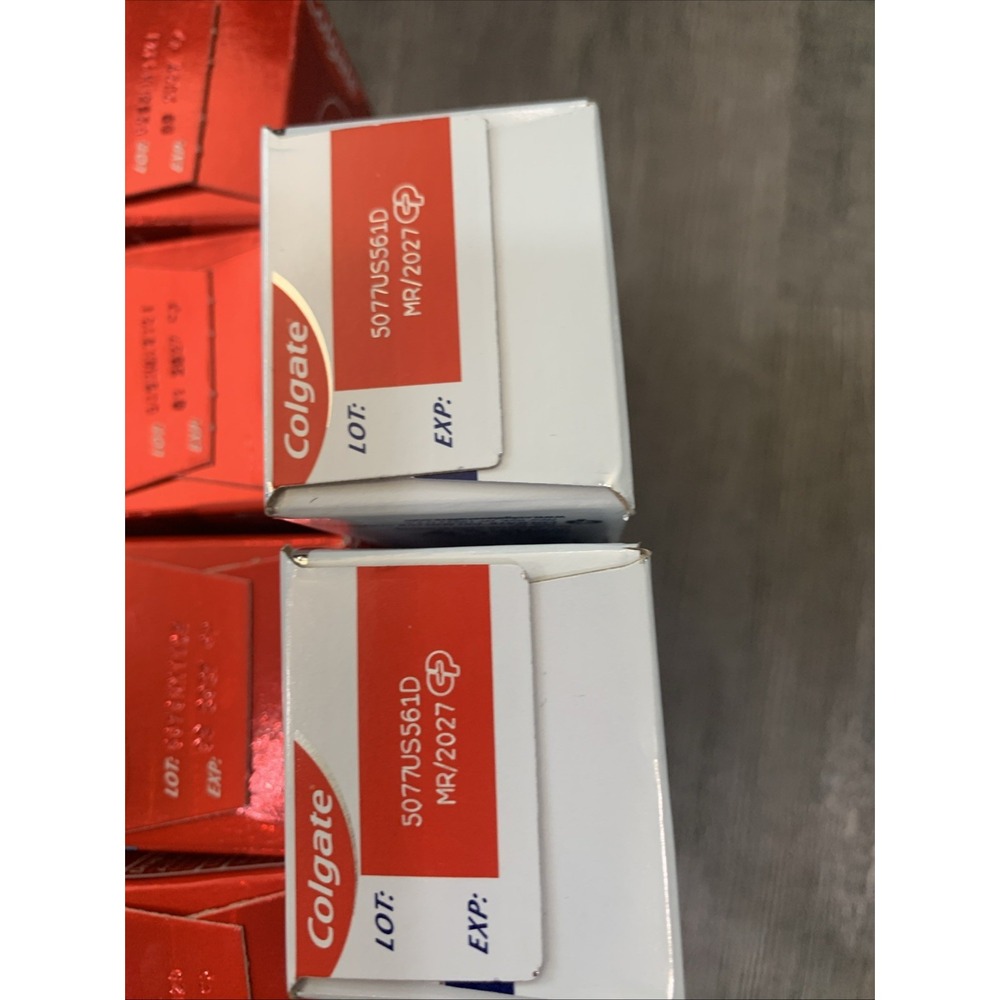 14 Colgate Toothpaste Optic White Charcoal Baking Soda Sensitive Mint Bundle